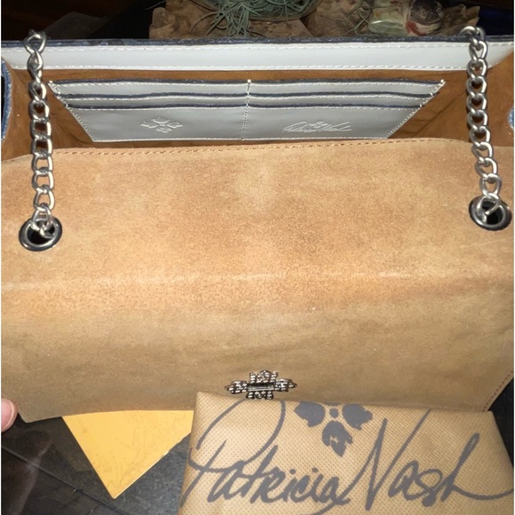 COPY - Patricia Nash Giada Chain Strap Crossbody - Italian Folklore NWT - Picture 8 of 9